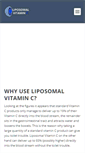 Mobile Screenshot of liposomal-vitaminc.com